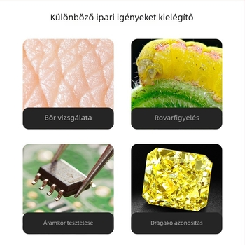 1600x közvetlenül csatlakozó mikroszkóp Androidra és iPhone-ra, hordozható a szőrtüsző detektálásához