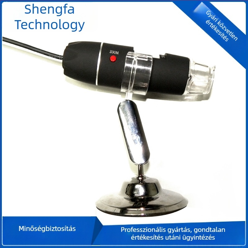 1600x USB digitális mikroszkóp OTG-vel, nagyítások 1000x/800x/500x/200x, három az egyben mobiltelefonos elektronmikroszkóp