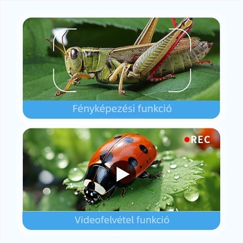 Gyerekek digitális mikroszkóp és nagyító – tudományos kísérletek játék