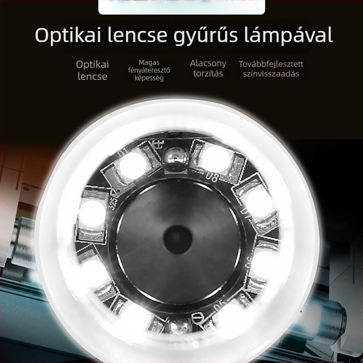 Vezeték nélküli Wi‑Fi HD digitális mikroszkóp, kézi eszköz ipari karbantartáshoz és fejbőr vizsgálathoz