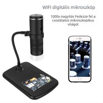 F210 WiFi digitális mikroszkóp, 1000x, vezeték nélküli