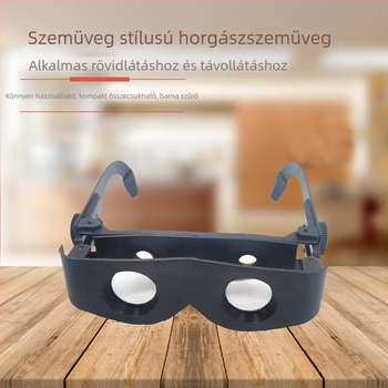 Nagy felbontású horgász távcsövek nagyítás és zoom funkcióval, fejre rögzíthető horgász szemüveg