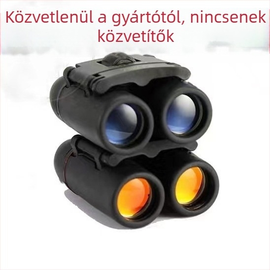 Új 8x21 HD binokulár, kompakt kültéri használatra, könnyen hordozható, éles kép