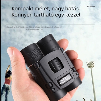 Új modell 8x21 binokli – nagyítás, HD kép, könnyű hordozhatóság kültéri fényképezéshez és koncertekhez