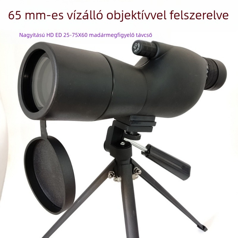 Shengtu ED monokuláris madármegfigyelő távcső — nagyítás, HD tisztaság, gyenge fényben éjszakai látás, kezdő szintű telefonos fotózás, ultra tiszta Hold megfigyelés