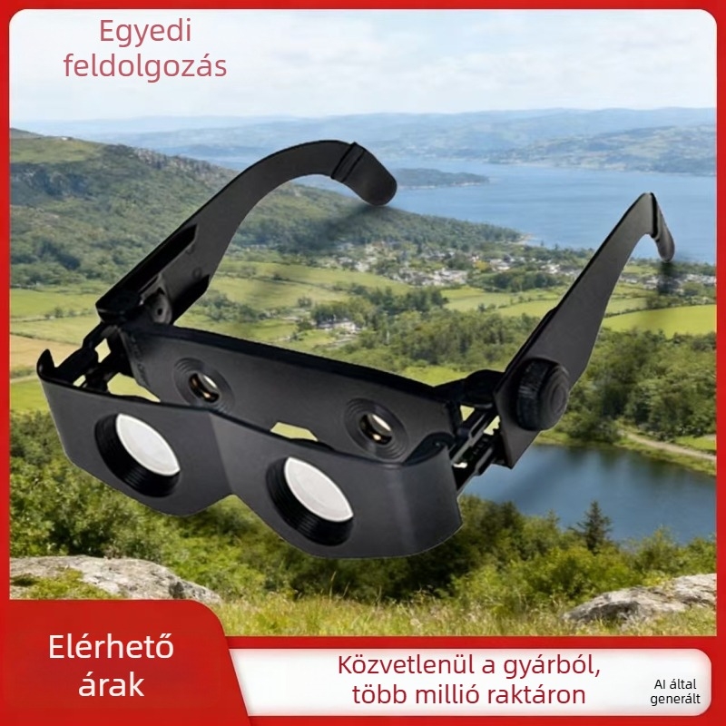 HD éjjellátó horgász teleszkóp, nagy nagyítással a közeli megfigyeléshez, hordozható kültéri használatra