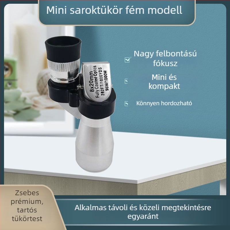 Okostelefonhoz tervezett kompakt monocular teleszkóp, sarokba szerelhető, nagyításos kültéri fotózáshoz