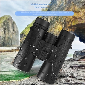 Távcső 10x42 kültéri, HD kép, nagy nagyítás, éjszakai látás gyenge fényben