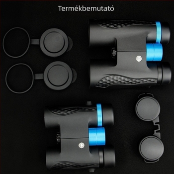 Shengtou FMC bevonatú, ütésálló binokulár D1042, csúszásmentes fogás, HD optika, állítható zoom, kettős út optika