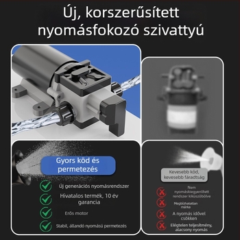 21V-es cserélhető lítium akkumulátorral működő elektromos permetező hátizsákos kivitel, új keverő- és permetező készülék, 20 literes kapacitás, fertőtlenítés és járványmegelőzés