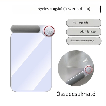Kézi nagyító Fresnel lencsével, nagyítás olvasáshoz, gyerekeknek, diákoknak és időseknek