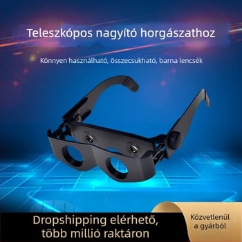Many Eyes FD012 Horgász távcső HD nagyítással, fejre rögzíthető, közel- és tájnézésre