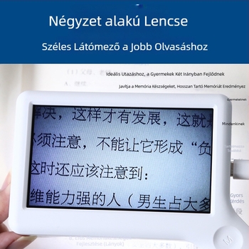 XT-8686 hordozható, nagyfelbontású elektronikus látássegítő olvasáshoz és nagyításához