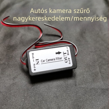 Hátrameneti kamera rektifikátor EMI-szűrővel – kompatibil VW, Skoda és Audi, anti-interferencia hátsó nézet lencse