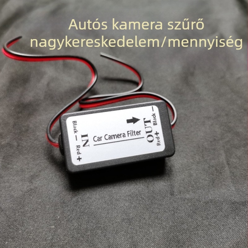Hátrameneti kamera rektifikátor EMI-szűrővel – kompatibil VW, Skoda és Audi, anti-interferencia hátsó nézet lencse
