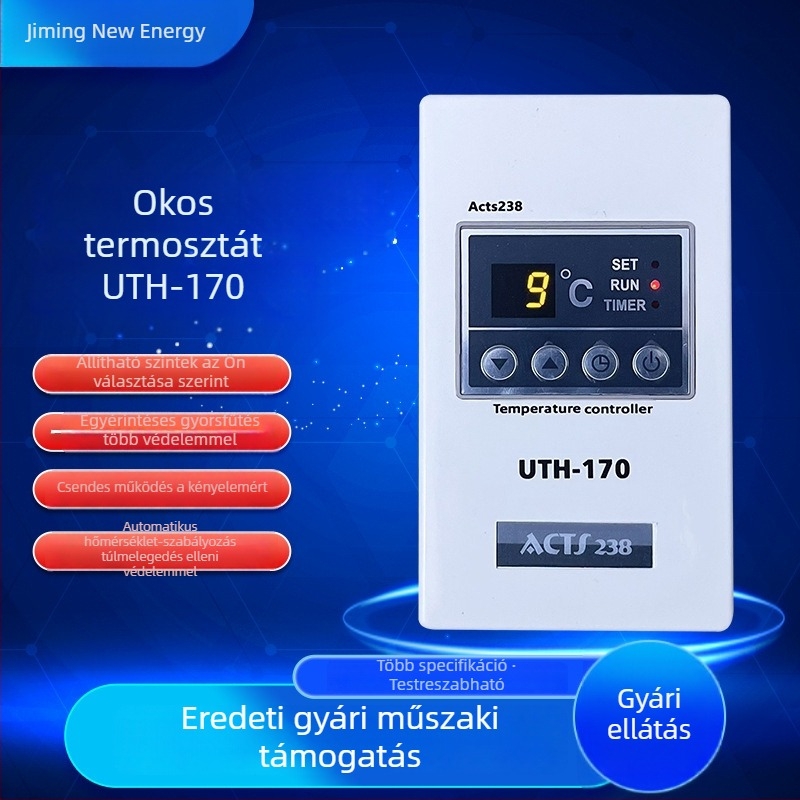 UTH-170 elektromos fűtőfilm hőmérséklet-szabályozó