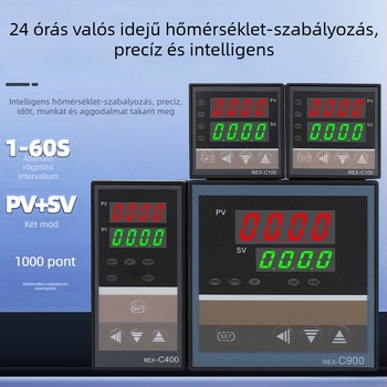 Rex-C100 PID digitális hőmérséklet-szabályozó Rex-C400/Rex-C700