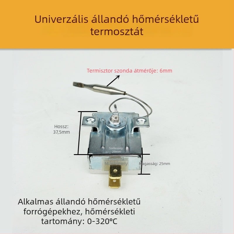 PPR vízcső forrasztó gép állandó hőmérsékletű termosztáttal, mechanikus hőmérséklet-szabályzóval, hegesztő és elektronikus hőmérséklet-kapcsoló