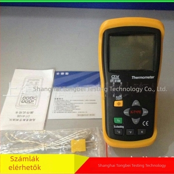 DT-610B termopár hőmérő, érintéses hőmérő, öntőformák hőmérsékletmérője