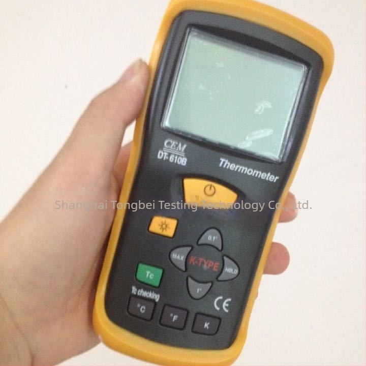 DT-610B termopár hőmérő, érintéses hőmérő, öntőformák hőmérsékletmérője