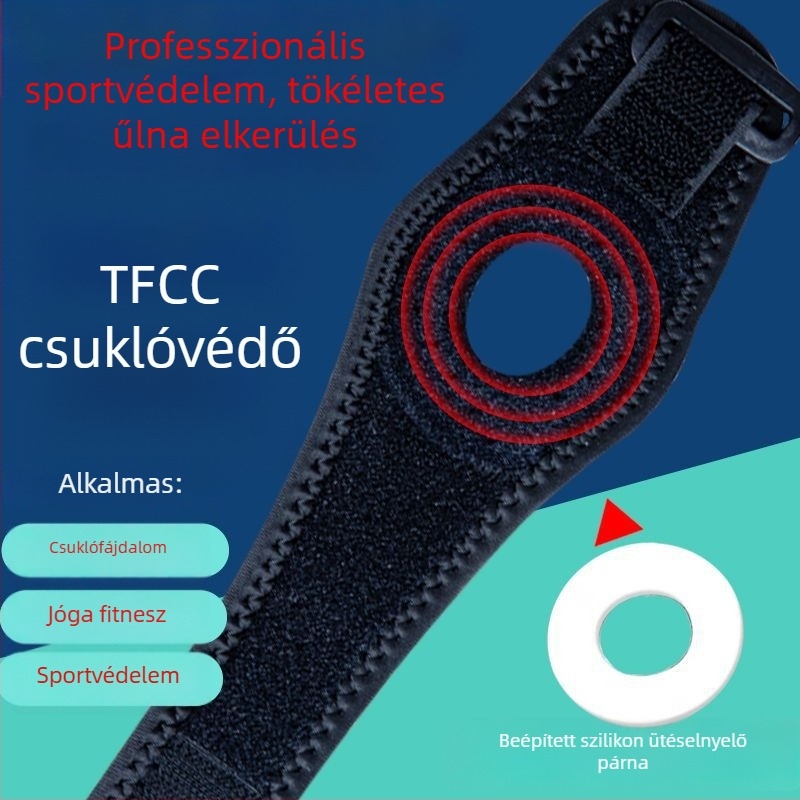 Uniszex vékony csuklóvédő, izzadságot felszívó, badmintonhoz és asztaliteniszhez