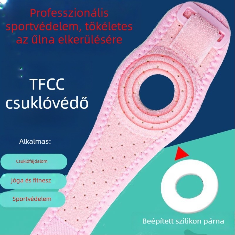 Uniszex vékony csuklóvédő, izzadságot felszívó, badmintonhoz és asztaliteniszhez