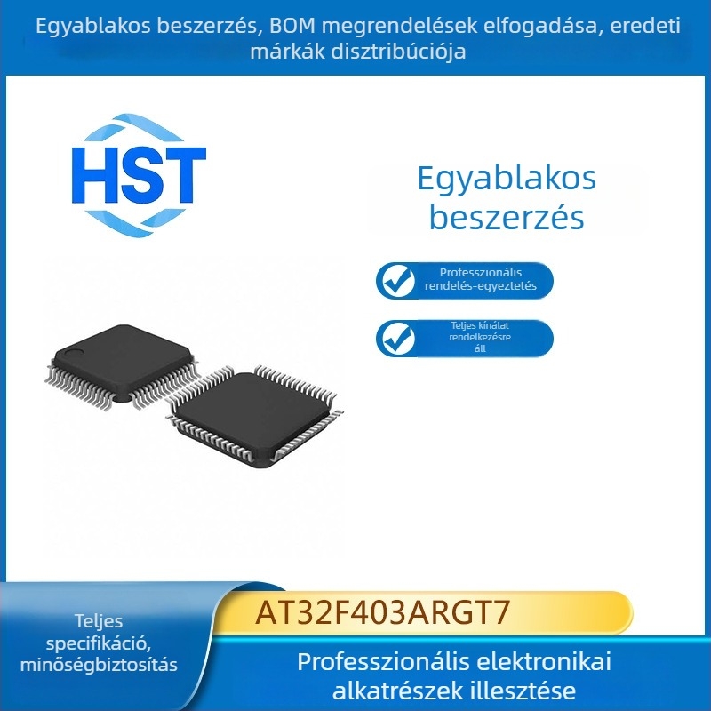AT32F403ARGT7 új eredeti Artery mikrokontroller LQFP-64