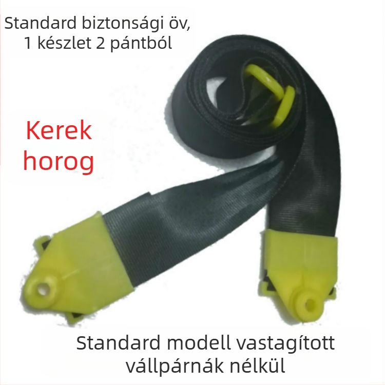 Mezőgazdasági hátizsákos elektromos permetezőhöz való pánt szivacspárnával és kör- és négyszögletes csattal