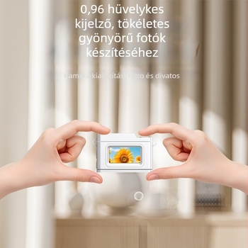 Mini digitális kamera diákoknak – retro CCD HD zsebkamera utazáshoz