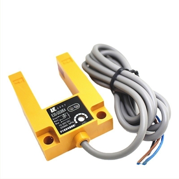Hufeng E3S-GS30E4 U-formájú fotóelektronikus kapcsoló, 30 mm-es slot szélesség, infravörös érzékelő, számláló