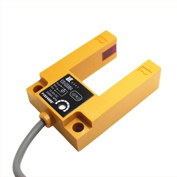 Hufeng E3S-GS30E4 U-formájú fotóelektronikus kapcsoló, 30 mm-es slot szélesség, infravörös érzékelő, számláló