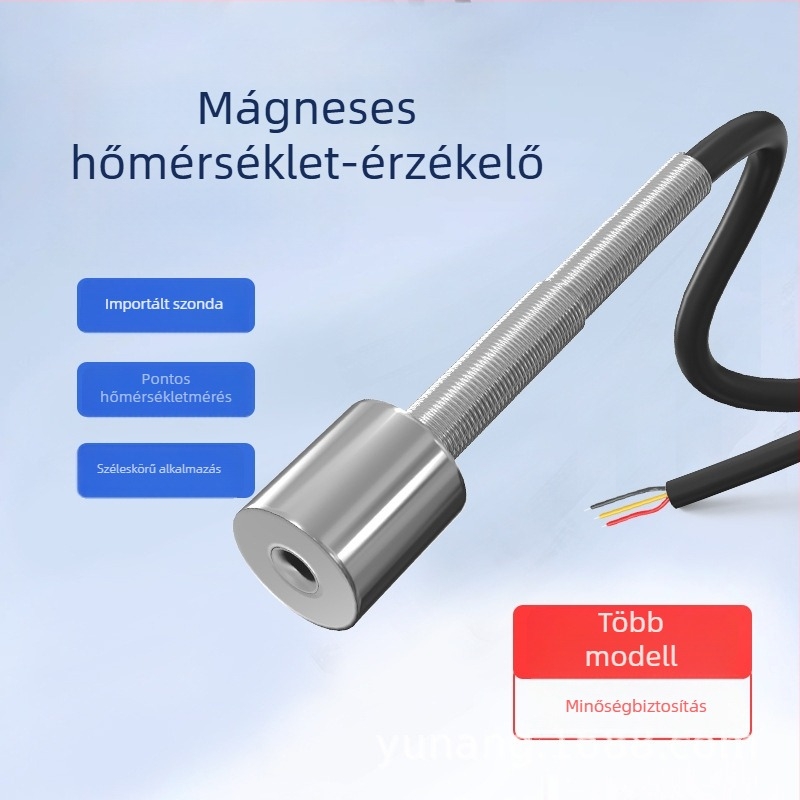 DS18B20 mágneses hőmérséklet-érzékelő digitális kimenettel