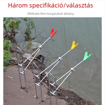 Szilikonból készült horgászbot tartó állvány tengeri horgászatához