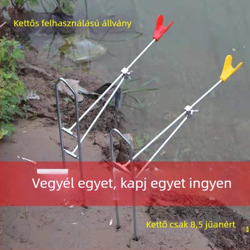 Szilikonból készült horgászbot tartó állvány tengeri horgászatához