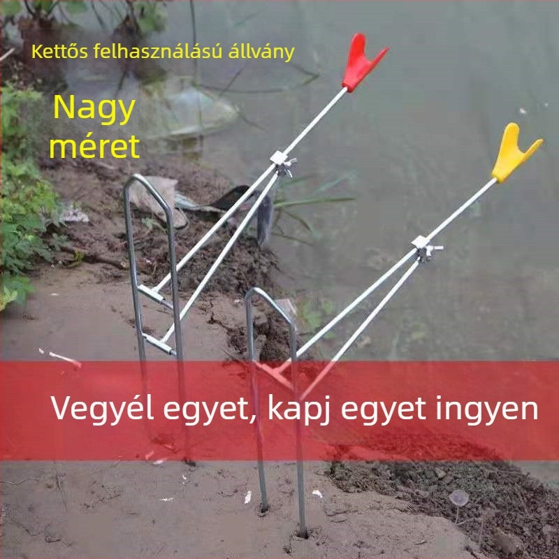 Szilikonból készült horgászbot tartó állvány tengeri horgászatához