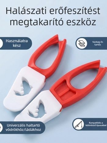 Szilikonból készült vödrötartó és horgászbot-tartó raftinghez és jéghorgászathoz