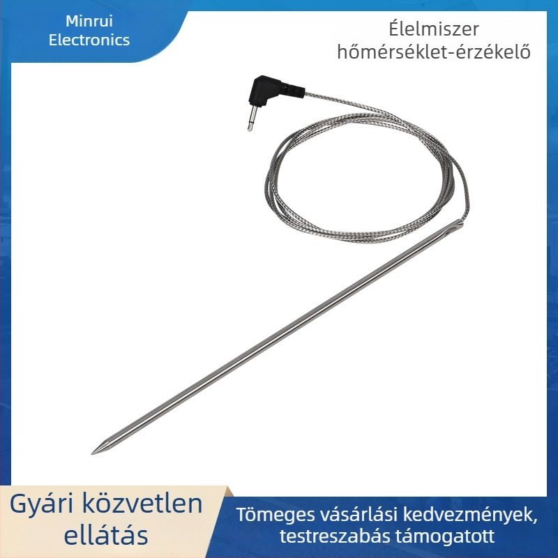 Ételhőmérséklet-szonda NTC szenzorral, gőzsütőhöz és sütőfűtőrúddal
