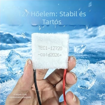 TEC1-12720 Peltier hűtőmodul, 12V 20A, nagy teljesítményű termoelektrikus hűtő