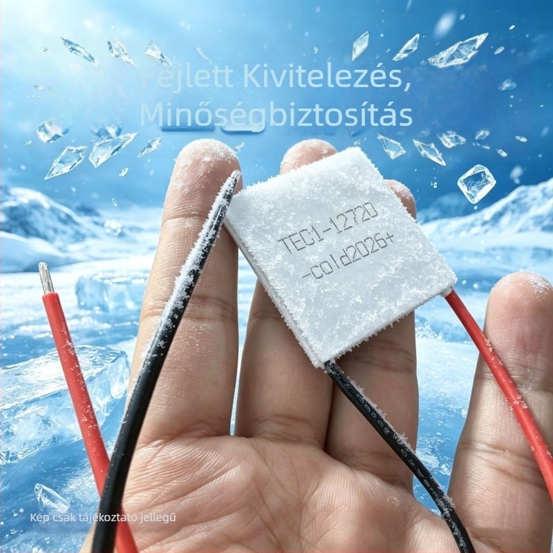 TEC1-12720 Peltier hűtőmodul, 12V 20A, nagy teljesítményű termoelektrikus hűtő