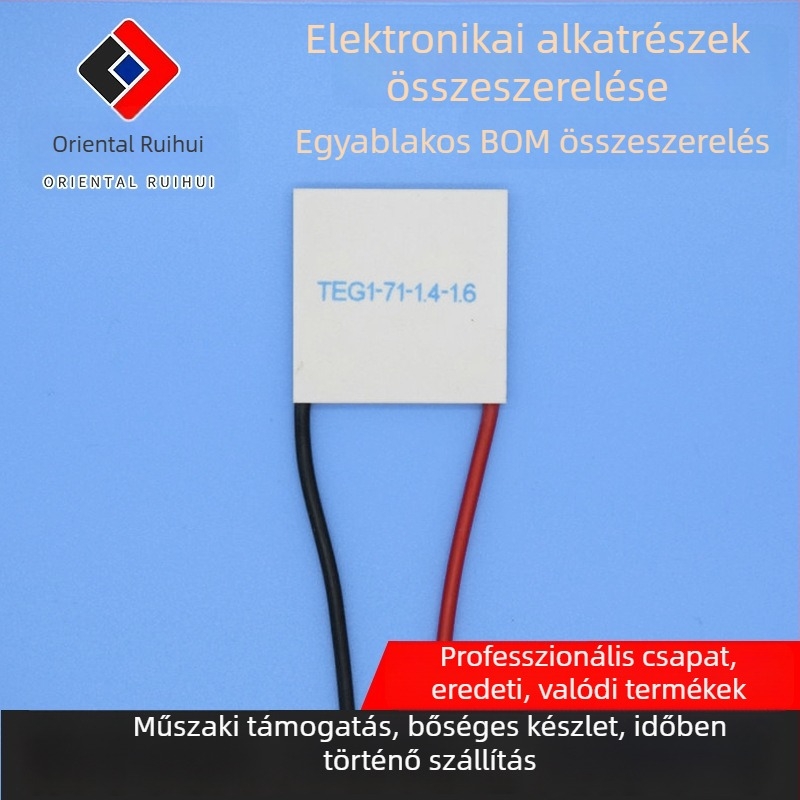 TEG1-127-1.4-1.6 termoelektrikus generátor és hűtőchip, ipari minőség