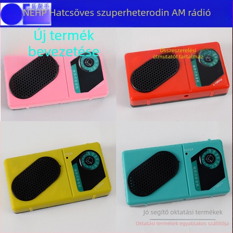 S66E Mini hatcsöves rádiókészlet DIY elektronika és oktatási anyagok