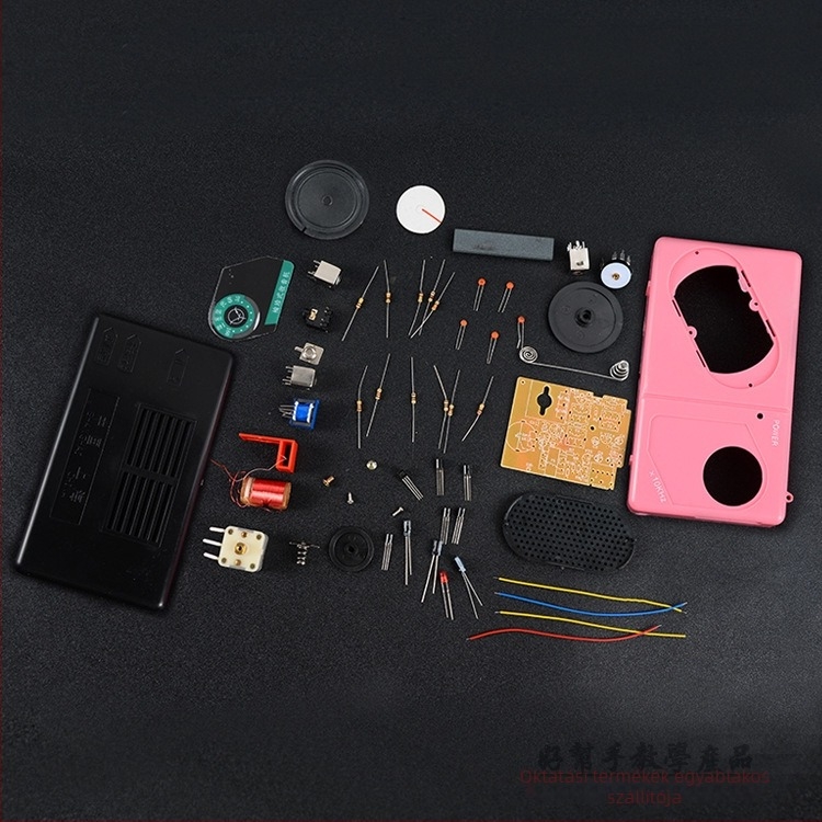 S66E Mini hatcsöves rádiókészlet DIY elektronika és oktatási anyagok