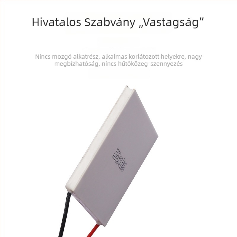 Telefonhűtő félvezető hűtővel, radiátorlap 62x62 mm, hűtőberendezés