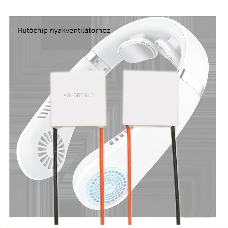 XH-GB5012 Félvezető hűtőchip nyakba viselhető ventilátorhoz 5V 1,2A Rendkívül alacsony fogyasztás 20×20 mm