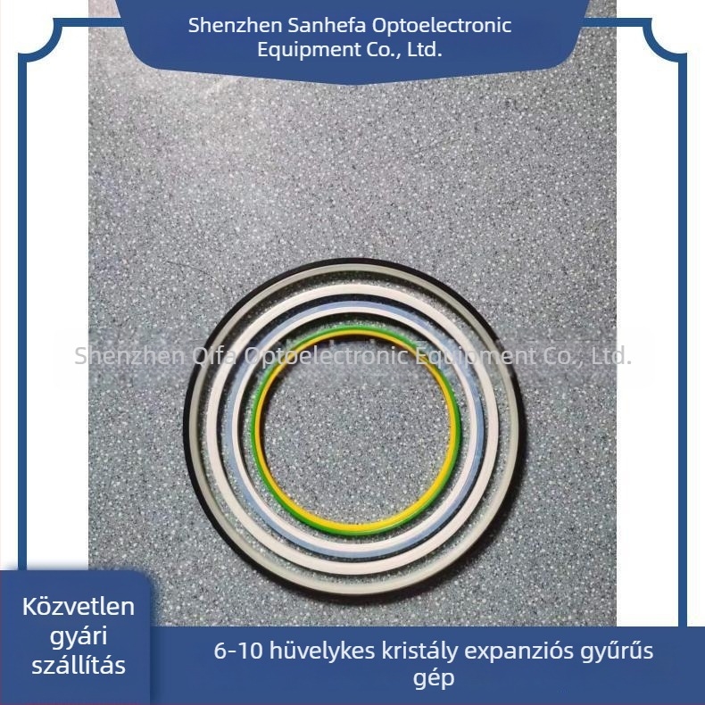 Testreszabható 4–12 hüvelykes kristályexpanziós gyűrű és expanziós gép LED wafer filmhez, Si