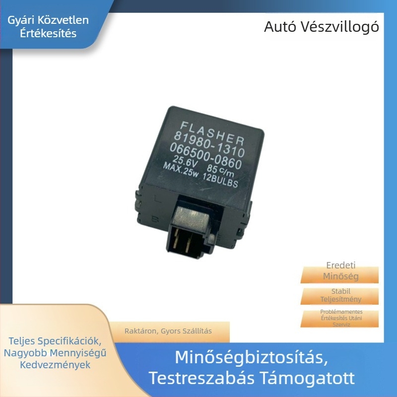 24V autóvillogó relé 3P 81980-1310