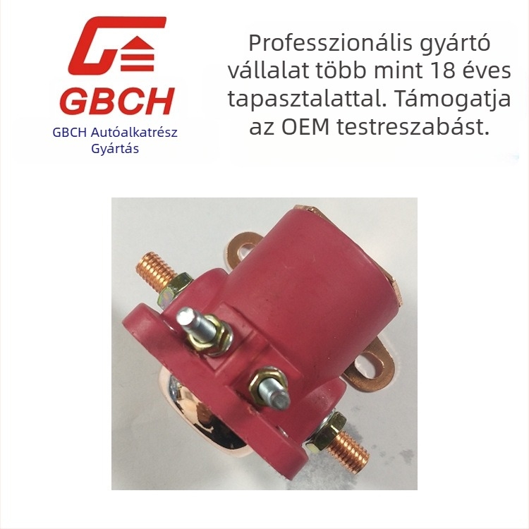 R501 Autóindító relé, magas minőségű univerzális elektromágneses relé OEM testreszabás