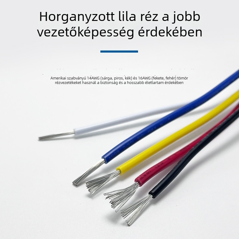 12V/24V autórelé 30A biztosítékkal, 4– vagy 5–pin fém ház, vezetékes csatlakozóval