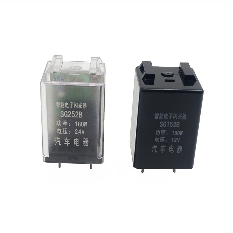 Autóvillogó relé 12V/24V – fényszórókhoz és LED-modifikációkhoz motorkerékpárhoz