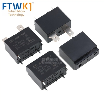 JQX-102F-12VDC JQX-102F-P-12VDC 4-vezetékes 20A Hongfa relé légkondicionáló és bojler számára